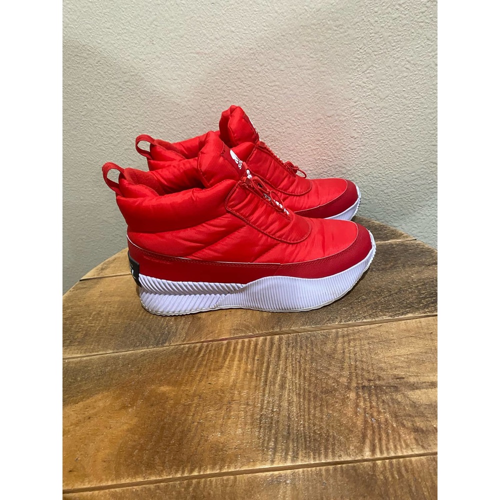 Sorel Women's Shoes Out N About Iii Puffy Zip Boot Red size 6